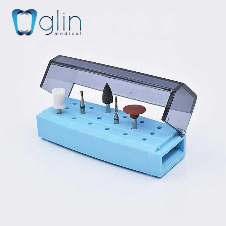 Dental 18 Holes RA Carbide Bur Holder For RA burs Sterilizable High Quality holder G-015E