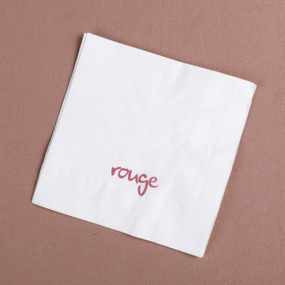 
Custom Printed Cocktail Dinner Paper Napkins 