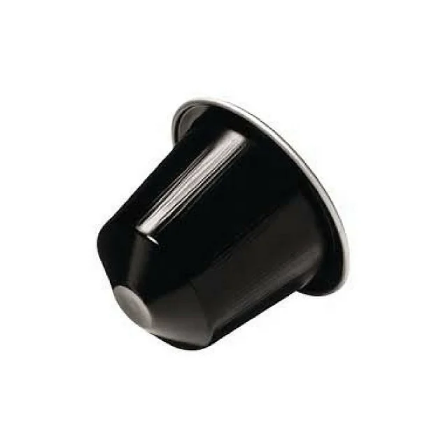 
Biodegradable Nespresso coffee empty capsules including aluminum foil paper cover 