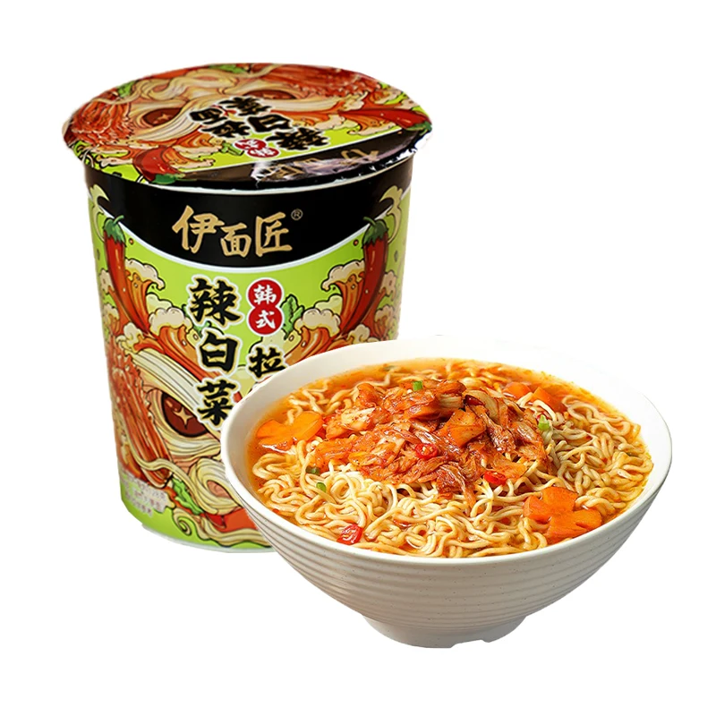 Wholesale braised beef flavored large instant cup noodles instant noodles chinese chow mein teriyaki beef flavor noodles