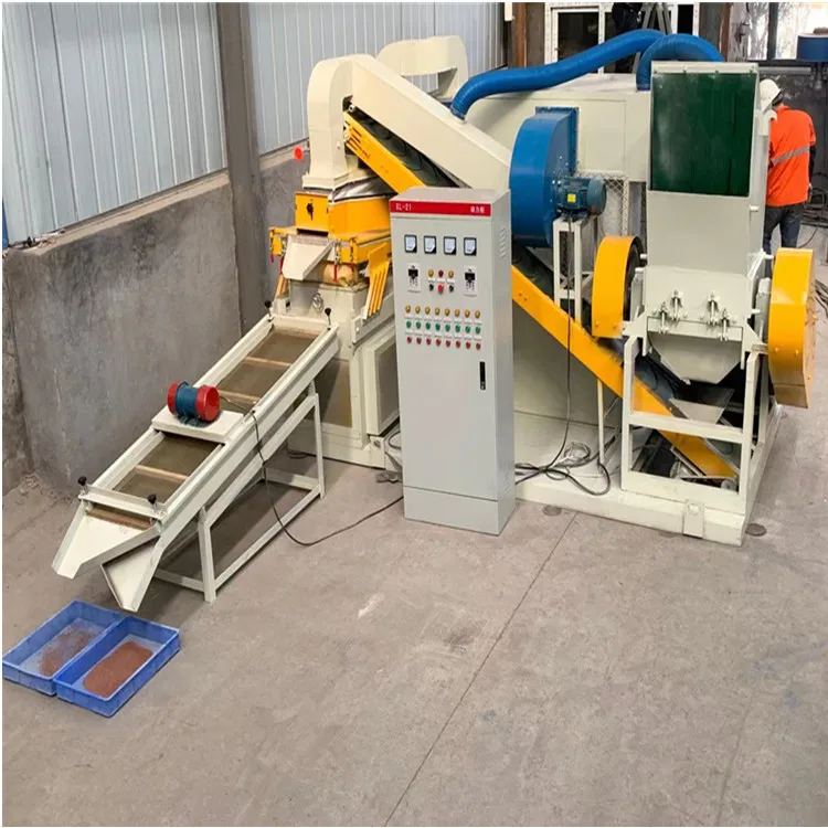 Copper/ electrostatic wire crusher machine copper granulator making machine