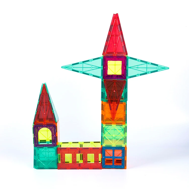 48pcs 78pcs 100pcs 120pcs newest gift set Magnetic Infinity Puzzle building tiles toys education kids toys