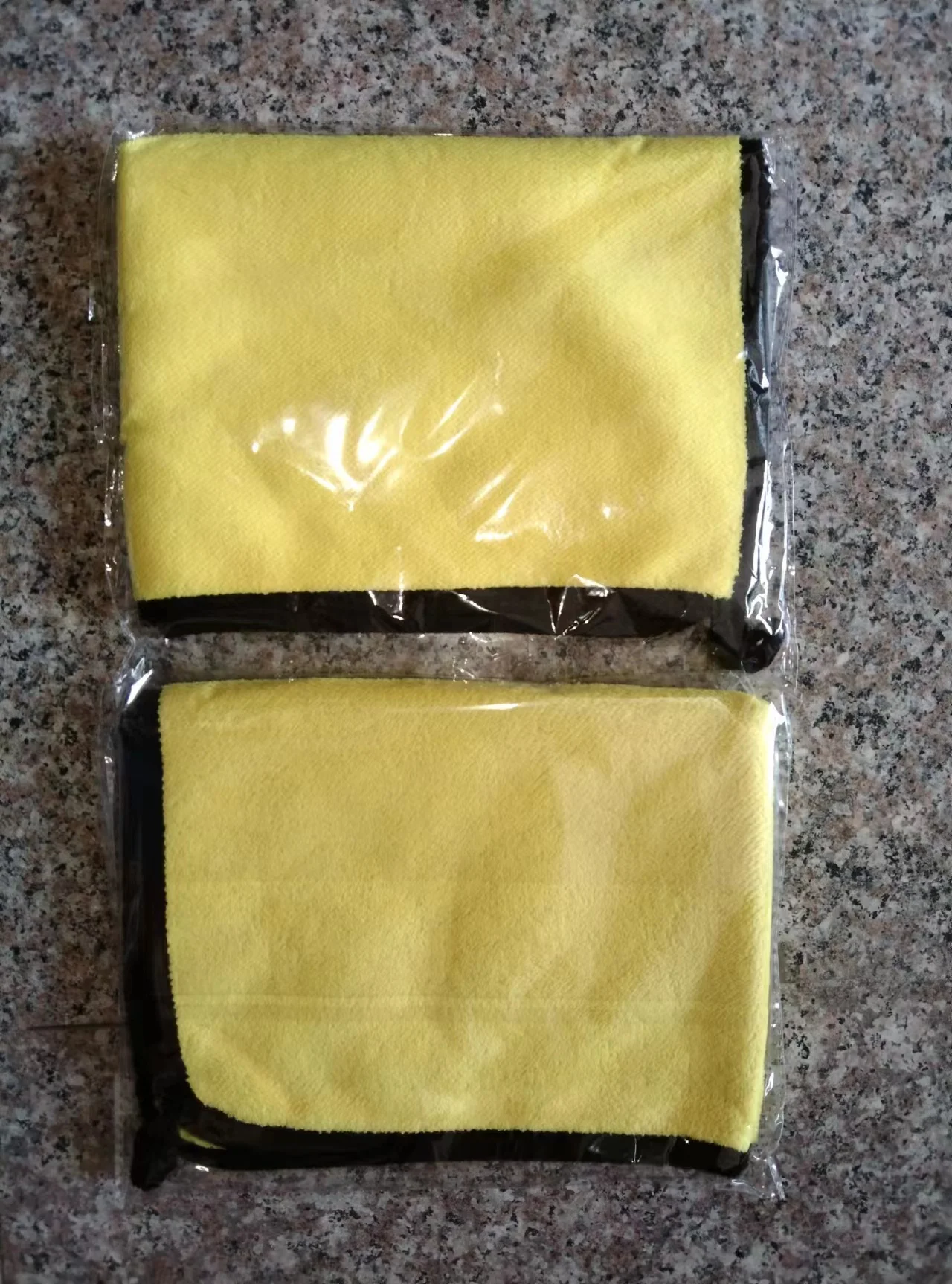 double-faced pile towel cleaning car super absorbent 80 polyester 20 polyamide microfiber towel