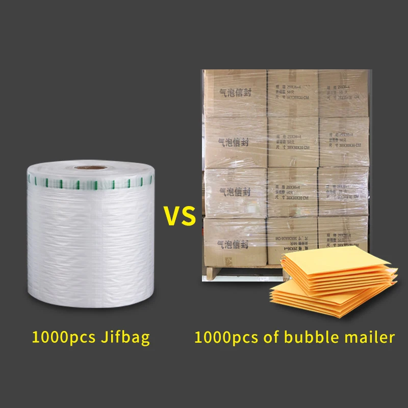 Environmental friendly Jifbag inflatable padded mailer