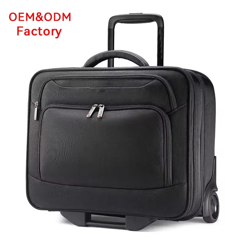 Wholesale OEM Waterproof Women Men Trolley Bag Rolling Bag Trolley Travel Luggage Bag