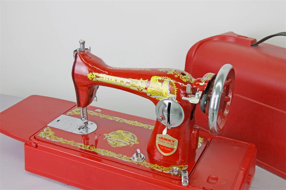 JA2-2 Homeuse Domestic Sewing Machine with Back Stitch Handle New or Used for Colorful Clothes Making Household Home Use