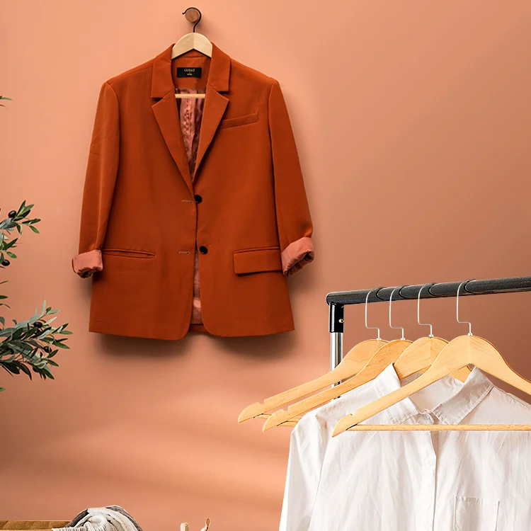19 Years Hangers Manufacturer Free Samples Low MOQ Natural Bulk 100 Pack Wooden Hanger of Wood
