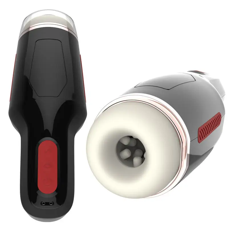 New Hot Men Penis Delayed Ejaculation Training 360 Degree Fully Automatic Rotating Aircraft Cup Male Masturbator