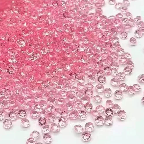 500g/bag Transparent Diamonds Fairy Resin Style Color Feature Material Decoration Sculpture Origin Type Theme Place