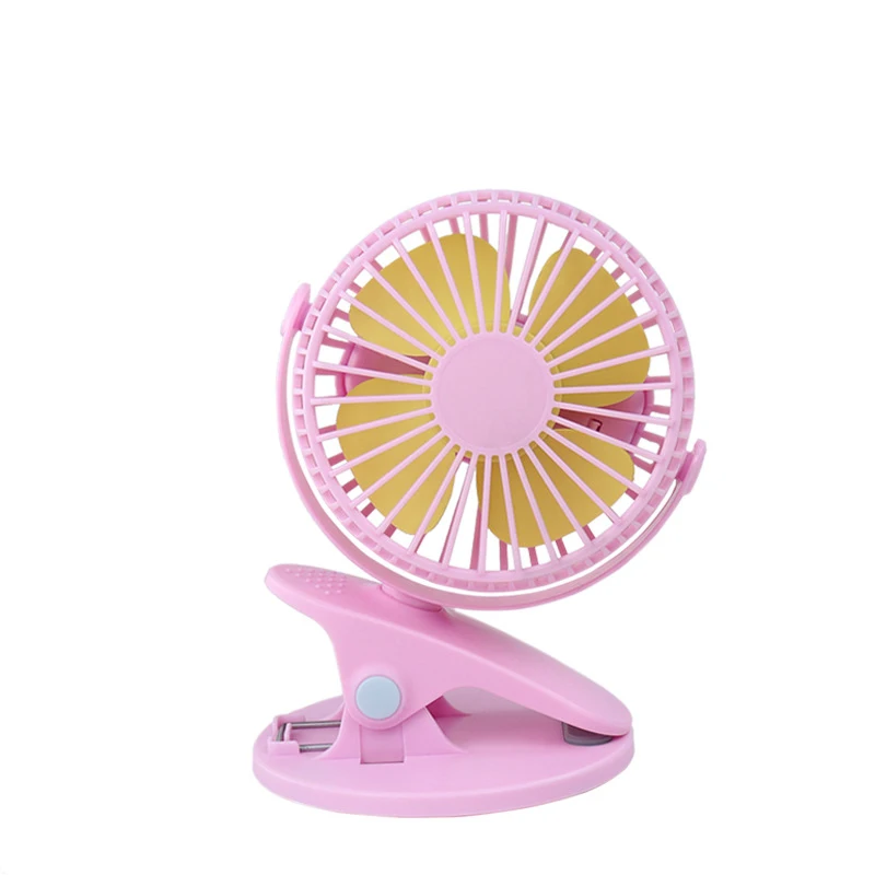 360 Degree Rotation Custom Electric Fan Mobile Phone Small Desk Hand Metal Mini 6 Inch Usb Portable Rechargeable Fan