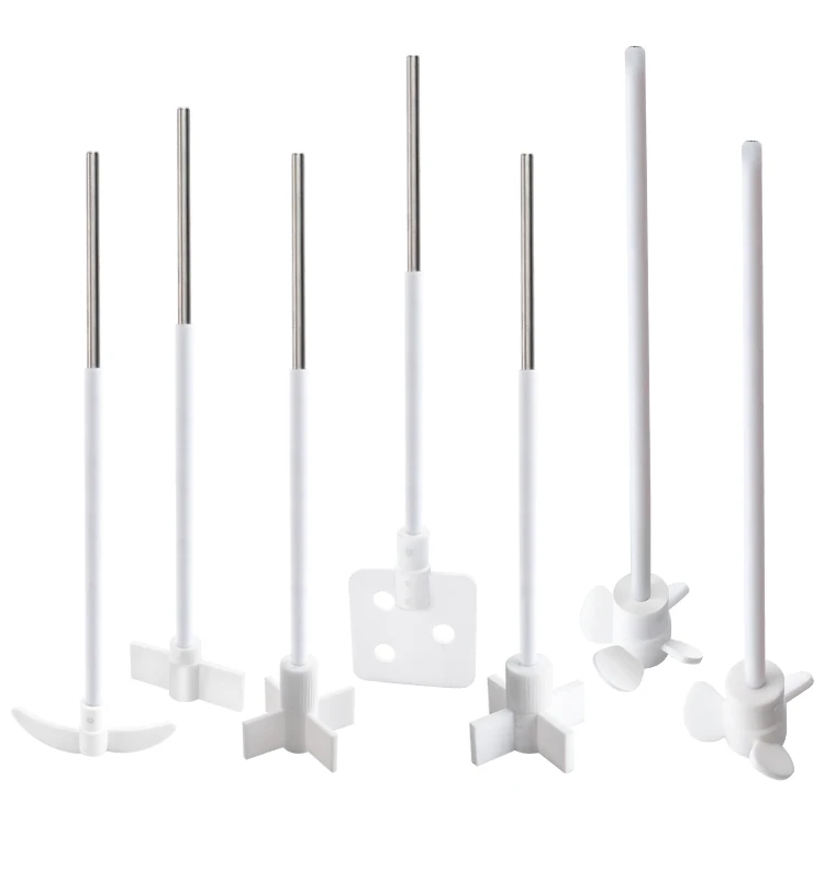 Верхняя мешалка с 304 из нержавеющей стали, лабораторные пропеллеры, 3 лопасти, 4 лопасти, центробежные лопасти для перемешивания лопастей