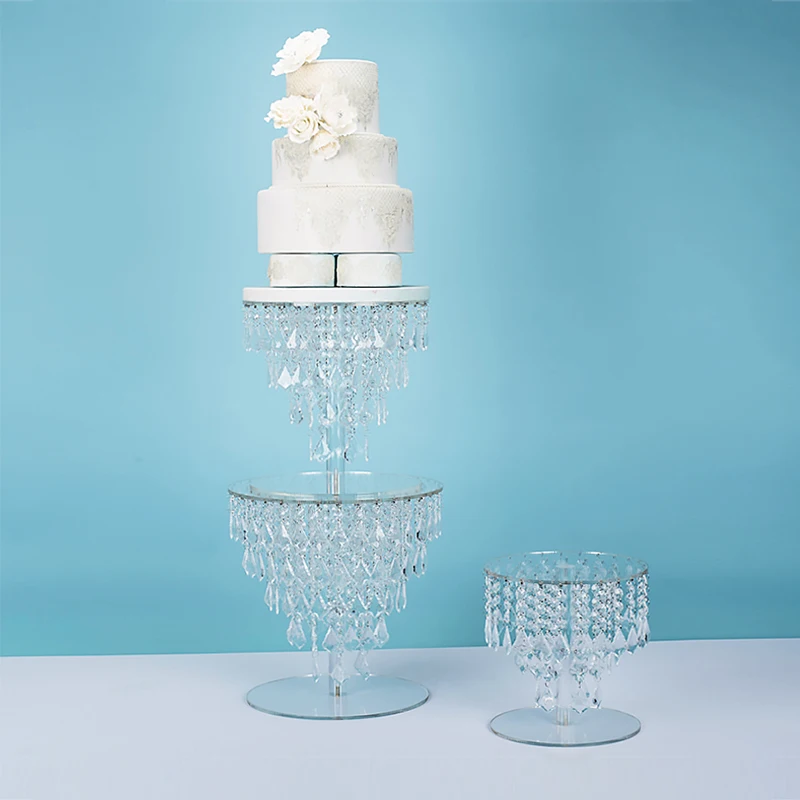 Wholesale Cupcake Stands Cake Stand Set Wedding Cake Stand Birthday Party Dessert Display Plate