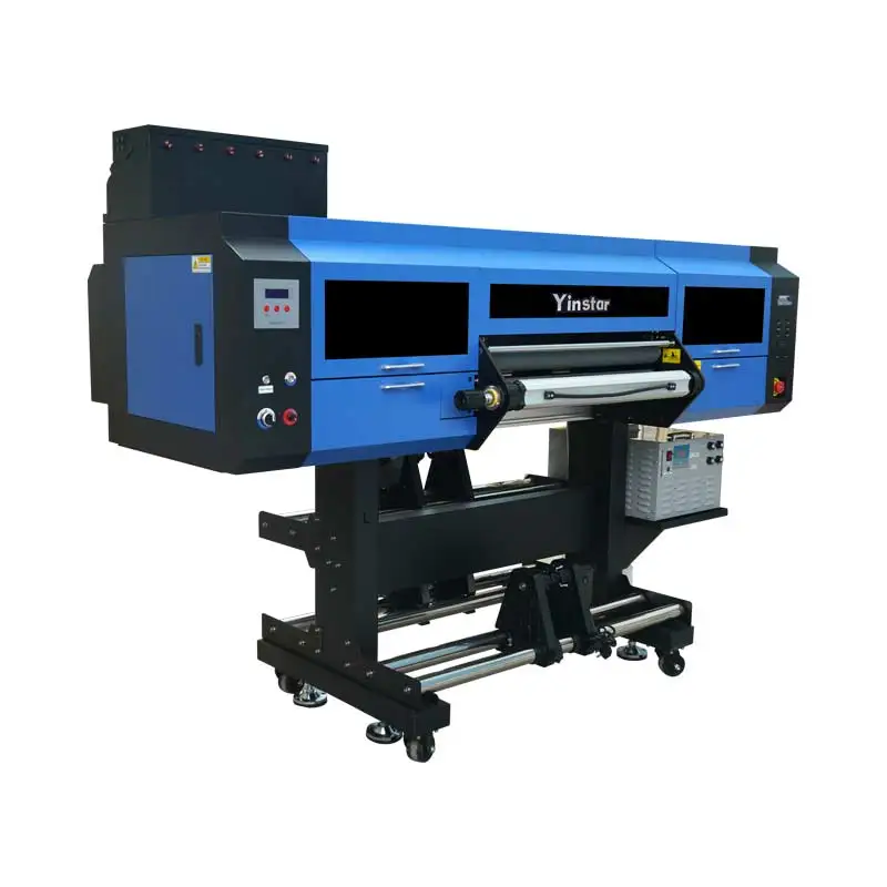 2023 popular new uv dtf cup wrap transfers usa warehouse uv dtf printer with laminator price in China with 3 I3200 print head