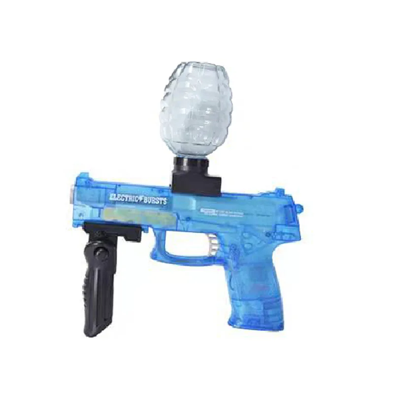 Blue hand pistol airsoft full Automatic Electric outdoor shoot games party Splatter Ball gel gun with Water Beads