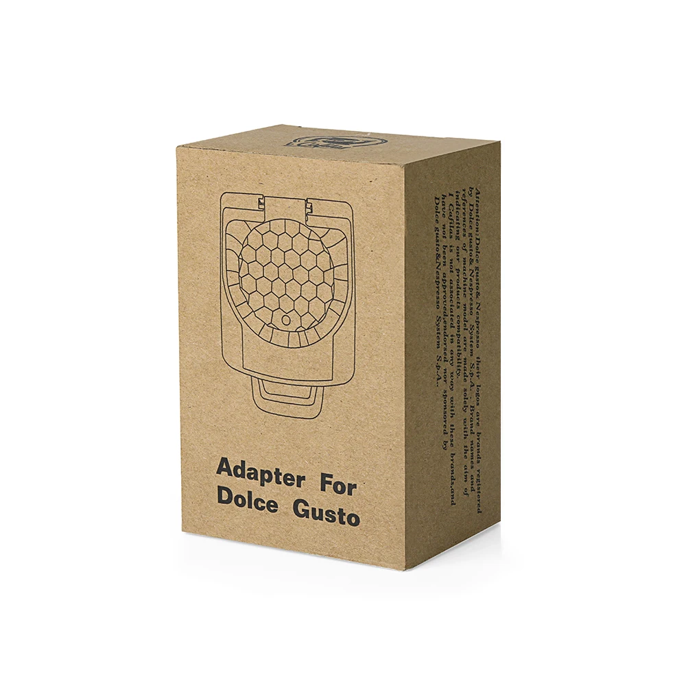 2021  I Cafilas Plastic Brand New Reusable Adapter for Dolce Gusto Capsule  Replacement , One Machine Two Capsules