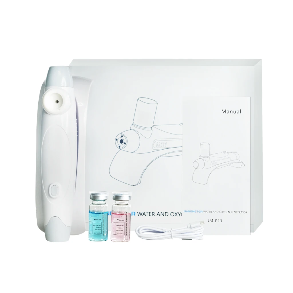 Personal Skin Care Serum Home Use Beauty Equipment Instrument Aurora Essence Water Nanometer Water And Oxygen Penetrator Set