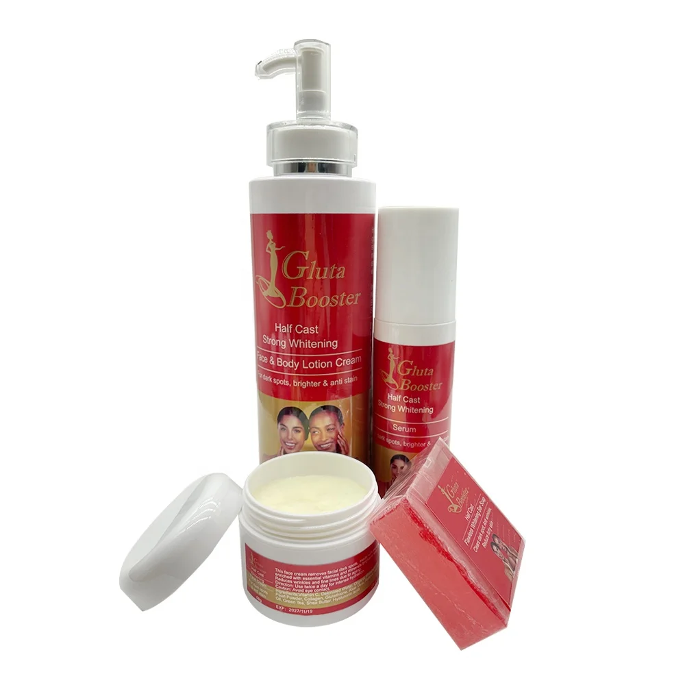 Strong Whitening Gently Target Dirt Oil Debris & Radiance-Dulling for Melanin Rich Skin Halfcast Skin Rehydrates Dry Skin Sets