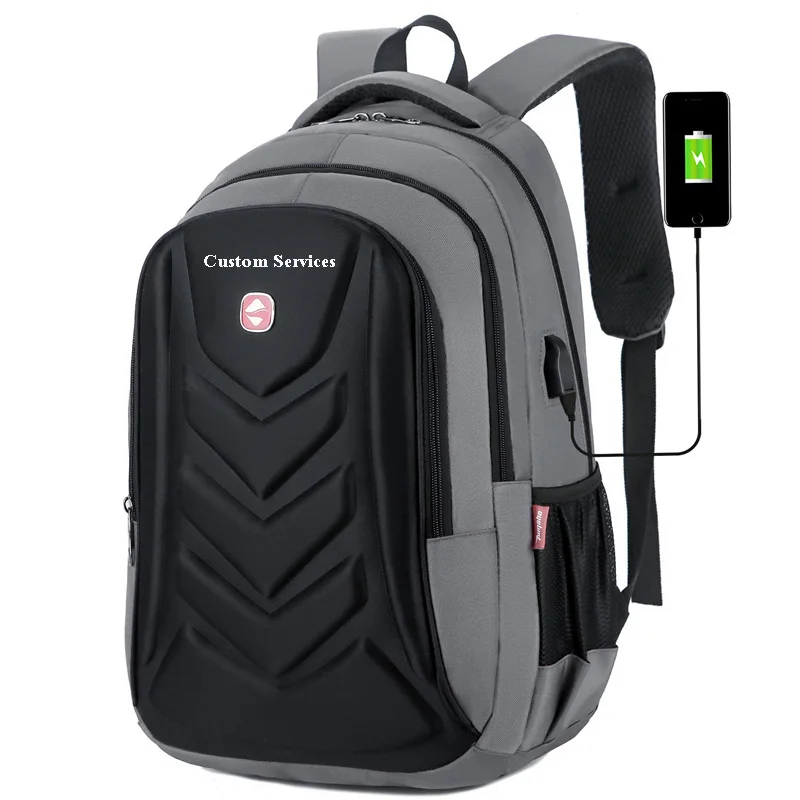 Factory Wholesale Anti Theft Password Backpack Waterproof Computer Business Laptops Bags With USB Charger For Men Backpack
