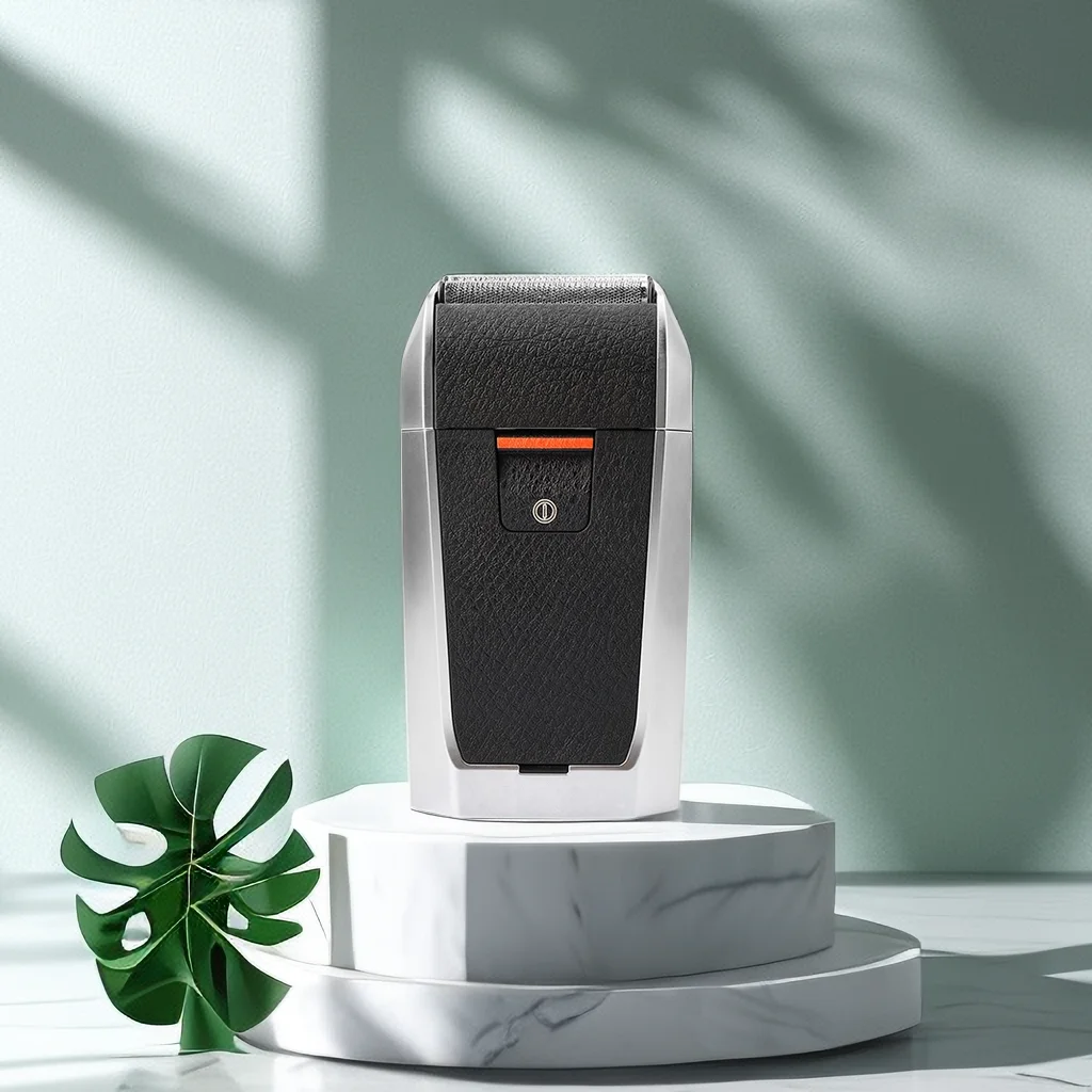 USB Charging Electric Shaver For Men Twin Blade Razor Shaver Bald Haircut Scissors Waterproof Beard Trimmer Shaving Machine