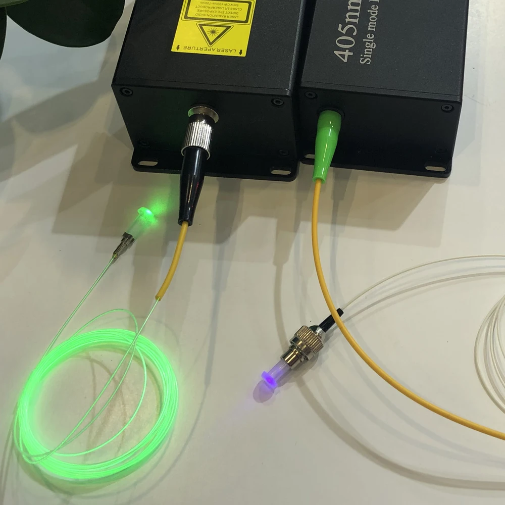 2 to 7 Colors RGB Fiber laser Module with FC SMA Connector Fiber Optics Fiber Laser