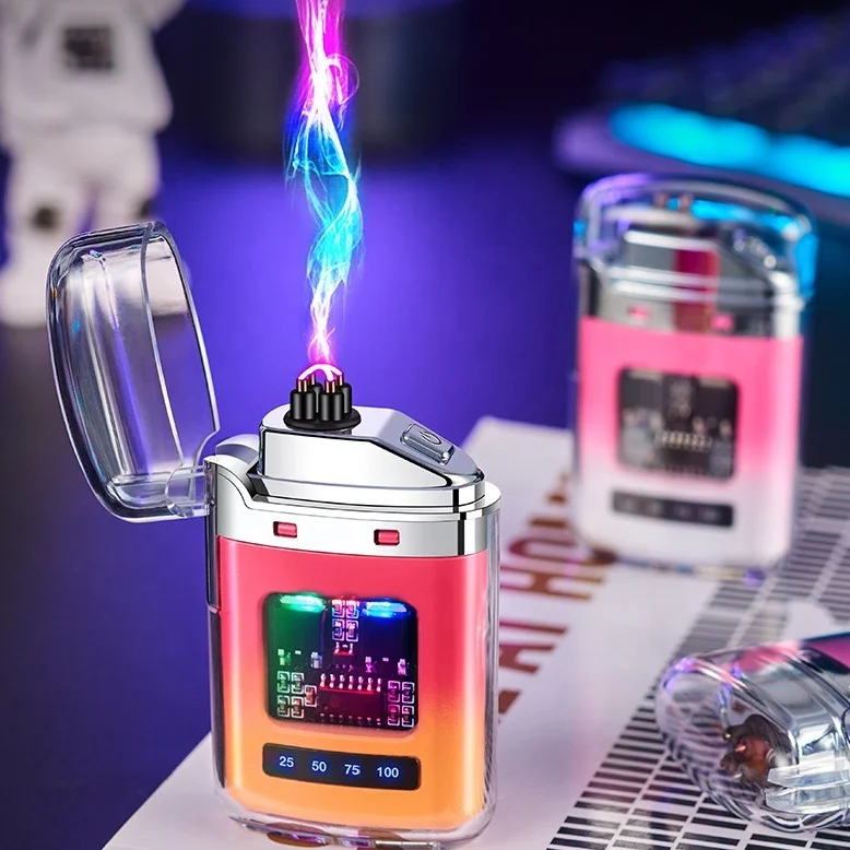 Portable Electric Lighter With Digital Display and Type-C Rechargeable Arc lighter