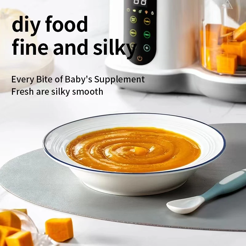 ZSWF-QF168 Electric Food Processor Hot Selling 110V  4 in 1Blender Multifunctional Juicer All-In-One Complementary Food Machine