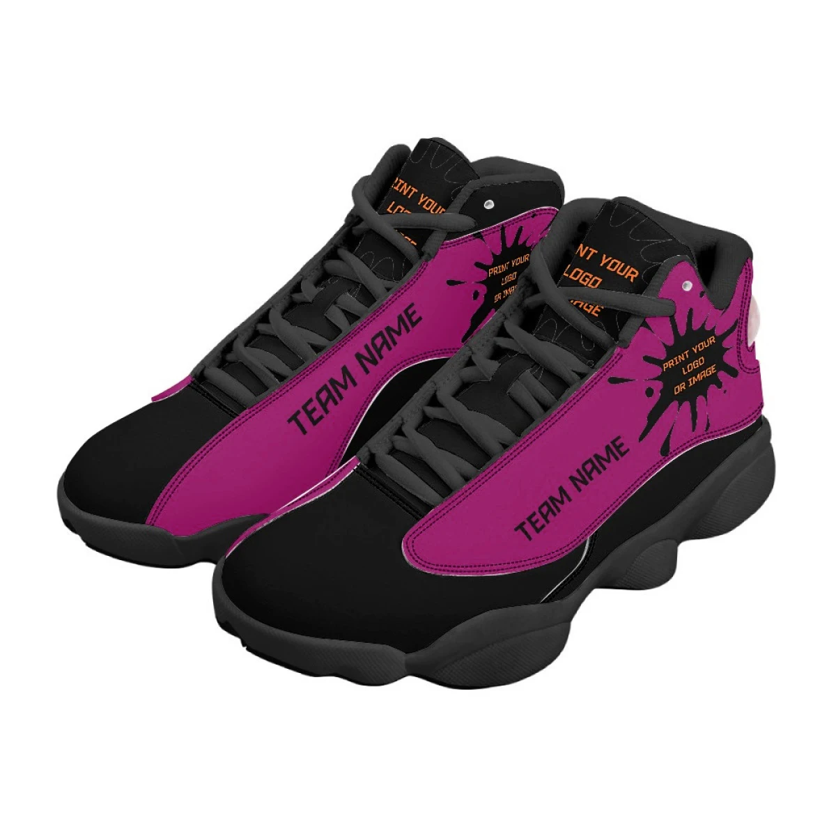 2023 new fashion pu upper breathable casual running men sport shoes custom nfle team logo design jorden basketball shoes