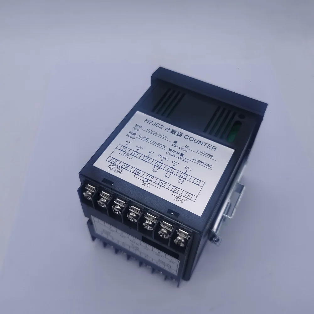 Счетчик с двойным цифровым дисплеем H7JC2 6E2R интеллектуальный