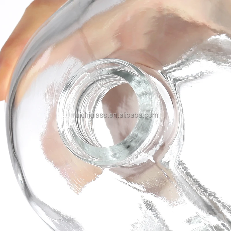 500ml Wholesale Oem/odm Super Flint Glass Spirit Liquor Rum Bottle