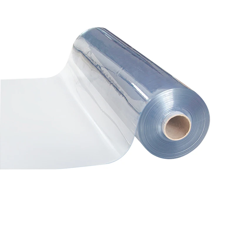 Soft Thick PVC Film For Waterproof Clear PVC Travel Transparent Storage Bags Production Table Mat