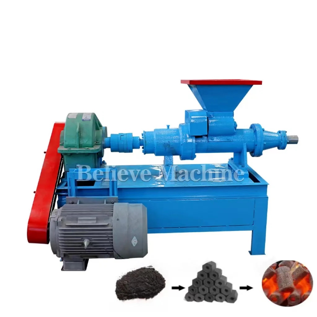 Hot selling automatic energy saving equipment biomass pulverized coal anthracite charcoal briquette machine china trade