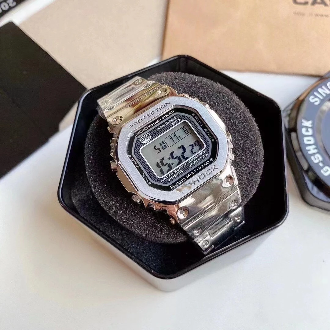 Оптовые Смарт-часы модные спортивные часы для G shock стиль DW-5600 luxurydigital электронный девушка