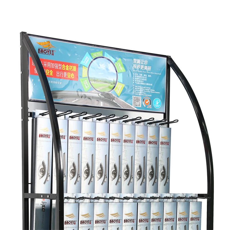 SPOTLESS Wholesale windshield wiper display rack car shop wiper blade stand