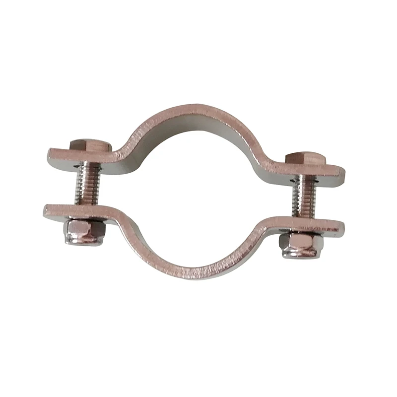 Rigid pipe clamp hydraulic pipe clamp stainless steel anchor ear pole clamp