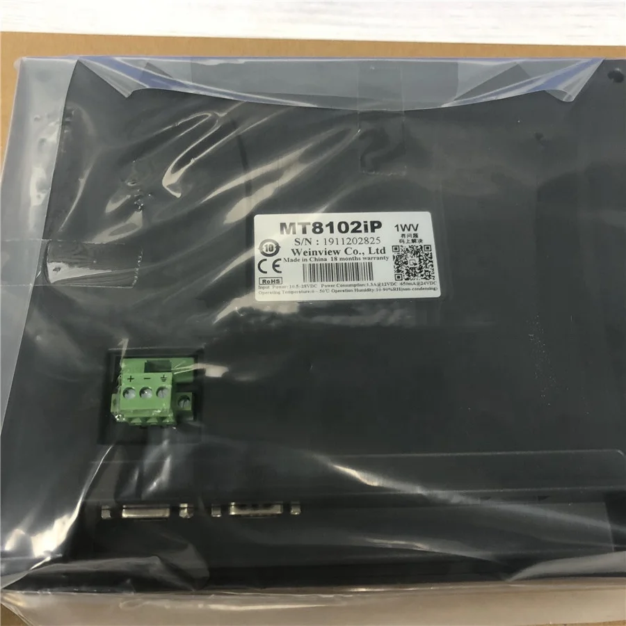 WEINTEK HMI MT8102IP Weinview Screen New and Original 10.1 TFT LCD Touch Screen / HMI Original Package