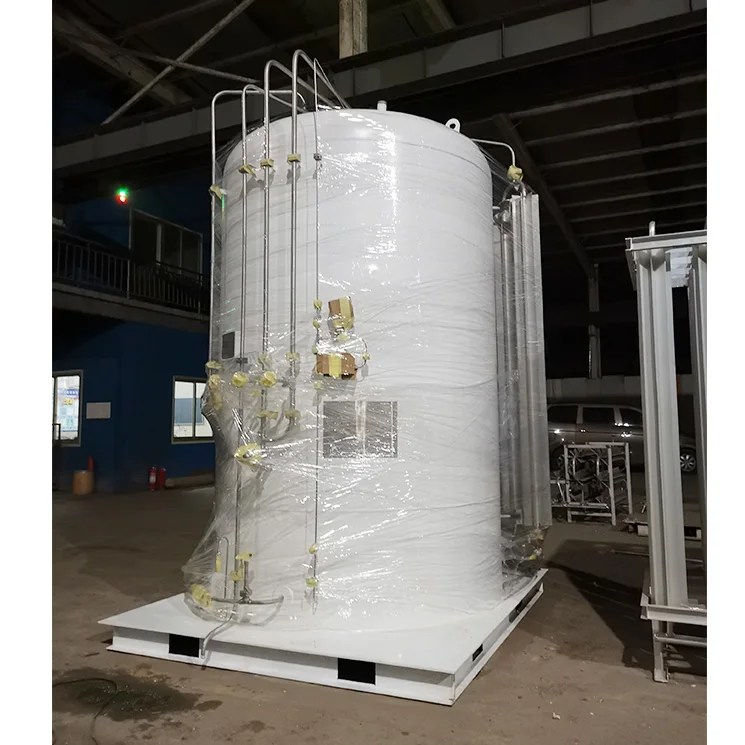 Cryogenic Gas Vacuum Storage tank Bulk Liquid H2 Co2 tank Manufacturer Liquid Oxygen Nitrogen tank