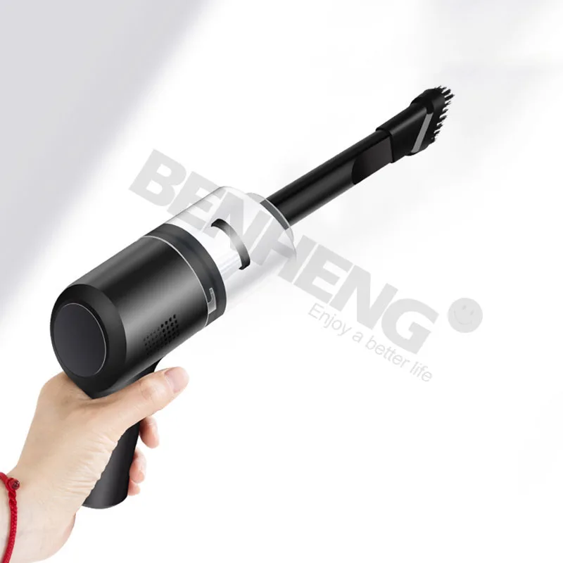 BENHENG BSCI Cordless Wireless Rechargeable Handheld Car Home Use Vacuum Cleaner with two cleaning head easy clean every corner