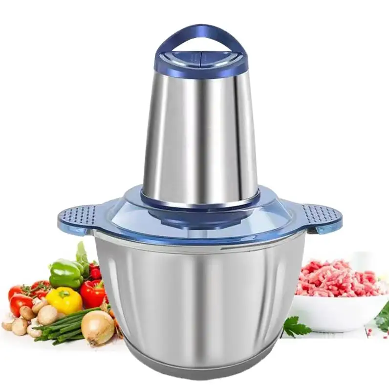 3L 800W Yam Pounder Machine Kitchen Appliance Food Processor Electric Meat Grinder