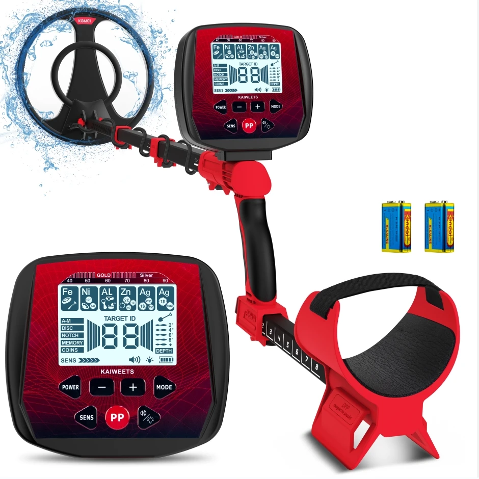 KAIWEETS Underground Treasure Metal Detector KGM01 Professional Underground Industrial Gold Metal Detector