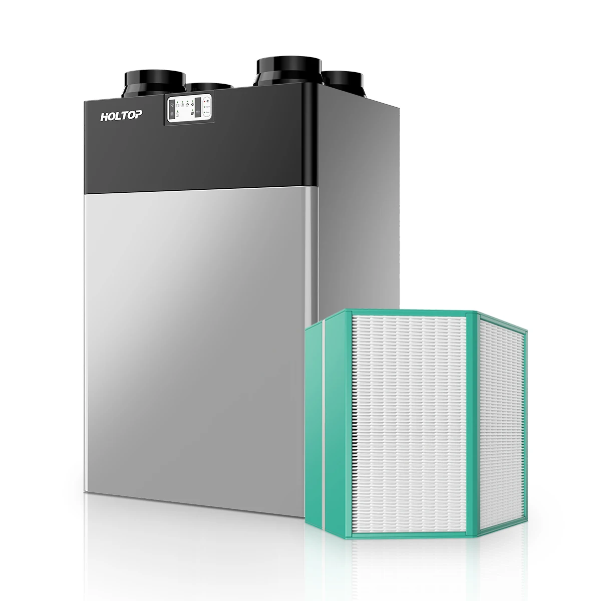 ErP 2018 Supply Ventilation Heating Forced Ventilation Fresh Air Clean Air System for Big House