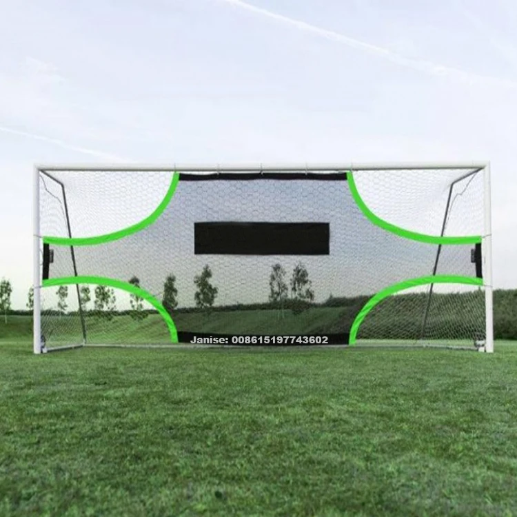 Full Size 24 x 8 Feet Soccer Football Target Net for Goal Practice Training Equipment