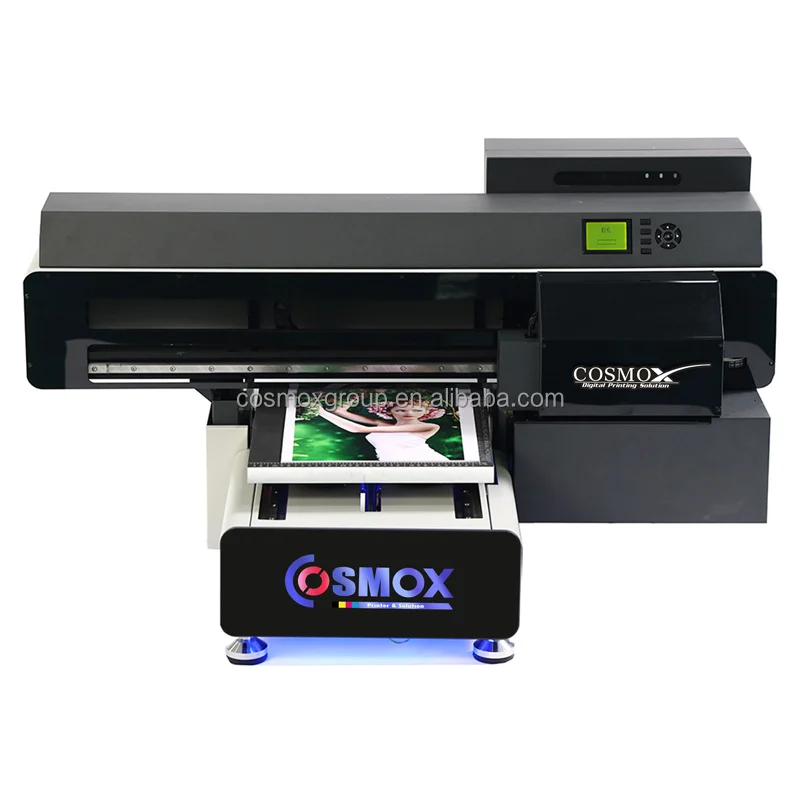 Factory price Small format Digital uv flatbed printer for newspaper doypack