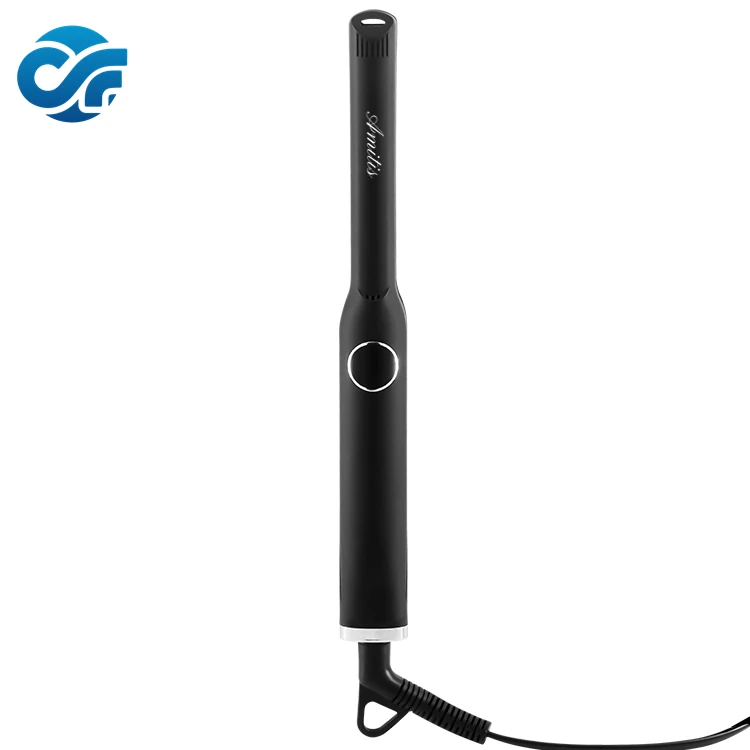 2 in 1 Travel Hair Straighteners  Black Titanium Flat Irons Mini Inch Pencil Flat Iron  Short Hair comb straightener