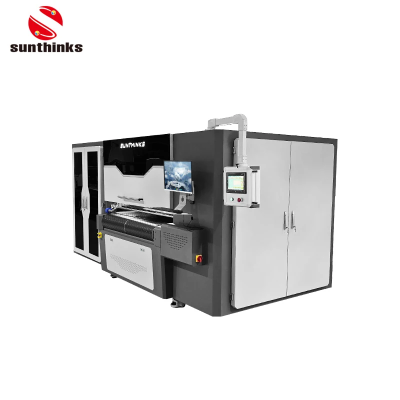 Sunthinks SU805 Large Size Digital Single Pass UV Printer For Acrylic/Plastic/Metal/Wood Printing