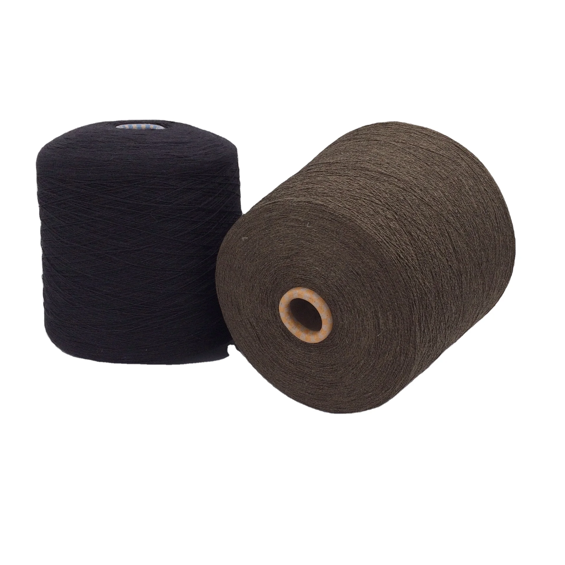 Оптовая продажа индивидуализированное кольцо окрашенная пряжа из хлопка 21S 32S 40S 80S для плетения вязания