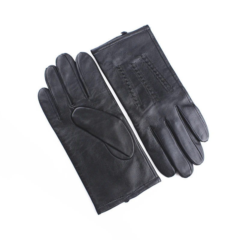 Top quality and good price ladies new style ladies sheepskin leather gloves hand made deer skin leather fashion dressing