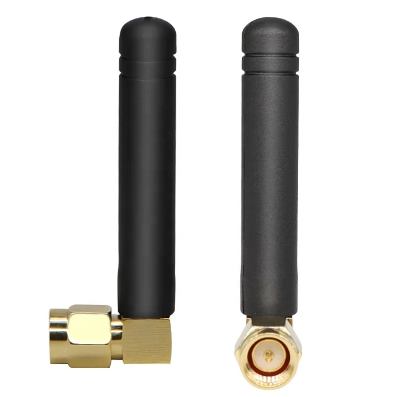 2.4G Straight Glue Stick Antenna 2DB Gain SMA Male Head Bend Head Internal Thread Socket WIFI 2.4G 3G Module 5cm Aerial
