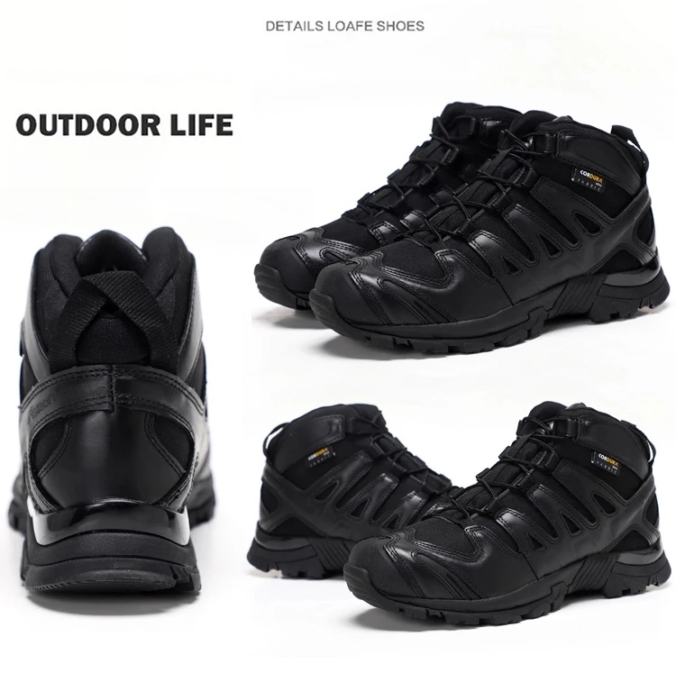 Мужские наручные часы в Военном Стиле, SWAT армейские тактические амортизация анти-скольжения, не сползающее обувь