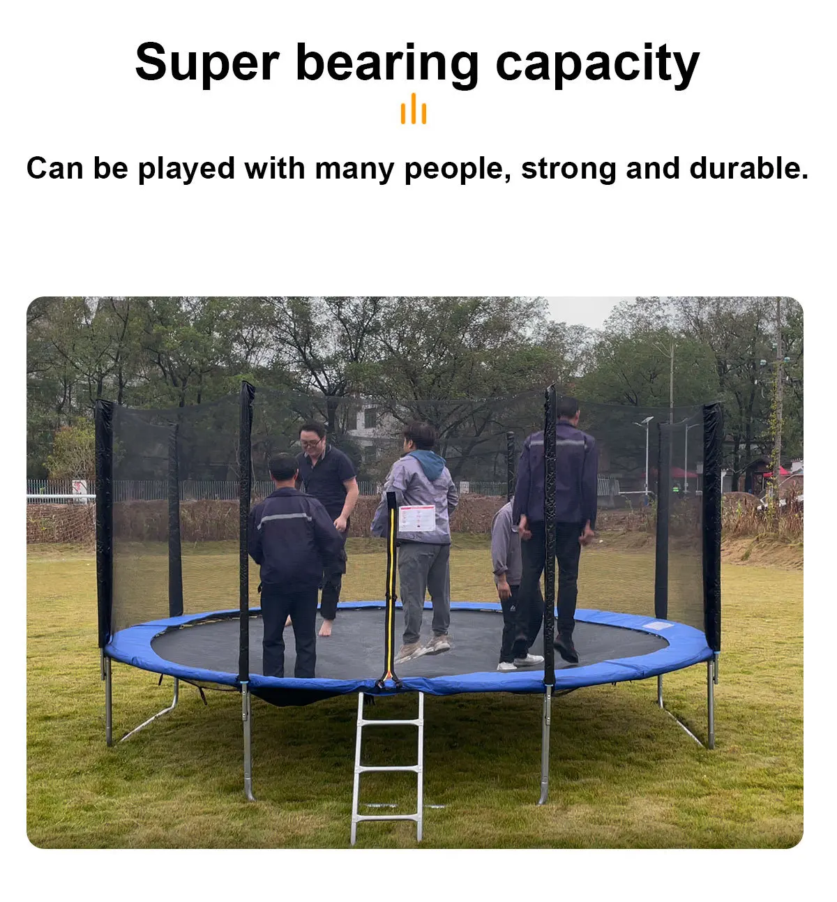Outdoor Trampoline Home Indoor New design high quality children Commercial  5 FT 10 FT  Round Trampoline