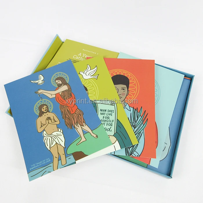 Custom Recyclable Paper Educational Flash Cards Printing